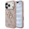 Husă Guess iPhone 17 Pro Hardcase 4G Big Classic Logo, roz – imagine 1