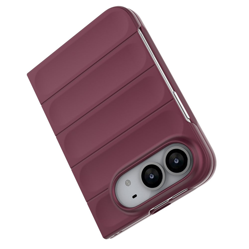 Husă iPhone Duo Techsuit Magic Shield, vișiniu – imagine 4