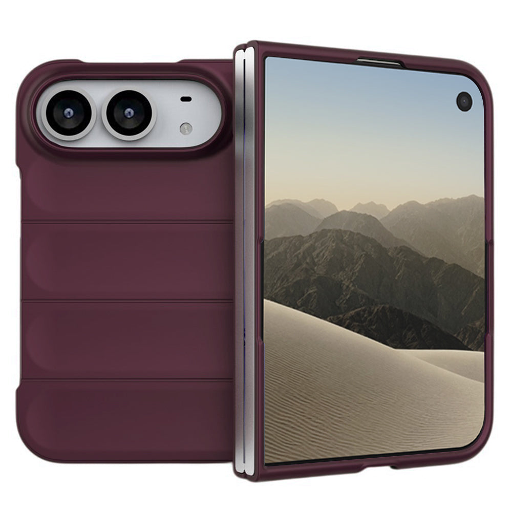 Husă iPhone Duo Techsuit Magic Shield, vișiniu – imagine 1