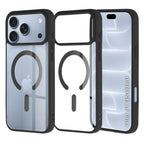 Husă transparentă Techsuit MagSafe Pro iPhone 18 Pro / 17 Pro – Negru – imagine 4