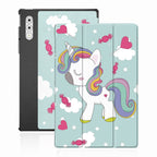 Husă Lenovo Yoga Tab Plus 12.7 Techsuit FoldPro, unicorn – imagine 1