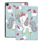 Husă Samsung Galaxy Tab A11 Plus / A9 Plus Techsuit FoldPro, unicorn – imagine 1