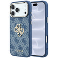 Husă Guess iPhone 17 Pro Hardcase 4G Big Strass Logo, albastru – imagine 1