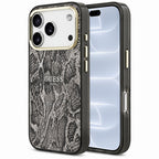 Husă Guess iPhone 17 Pro Python Pattern MagSafe, negru – imagine 1