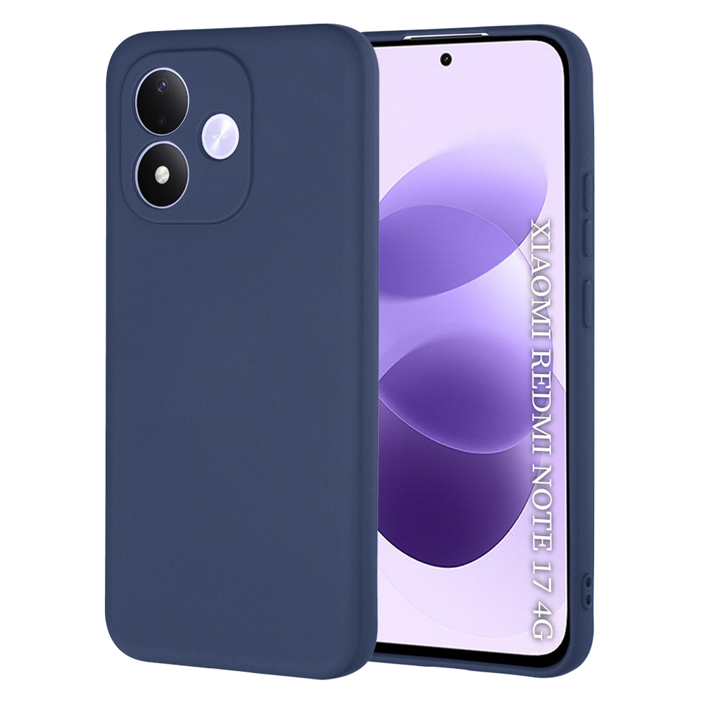 Husă din silicon Techsuit SoftFlex Xiaomi Redmi Note 17 4G, bleumarin – imagine 1
