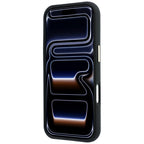 Husă Guess iPhone 17 Pro Smooth Big Strass Logo, negru – imagine 5