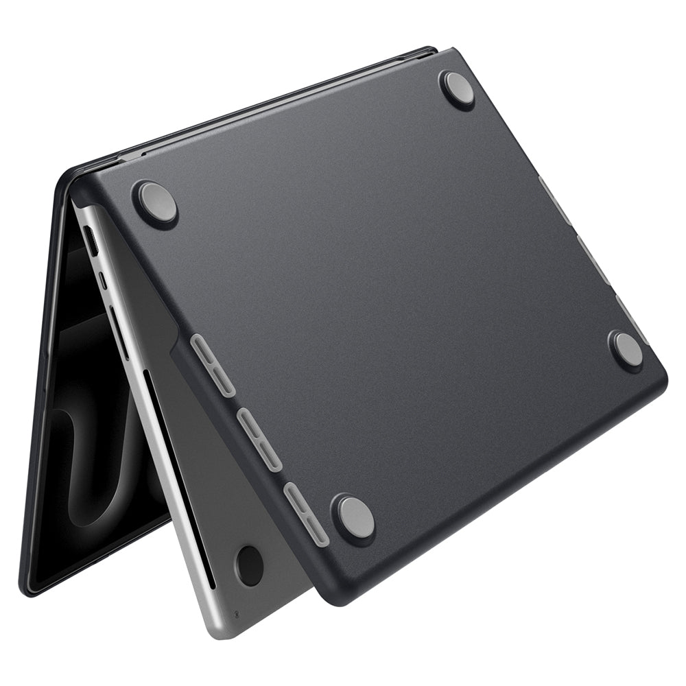Husă Spigen Nano Pop MacBook Pro 16" – Negru (Black Sesame) – imagine 5