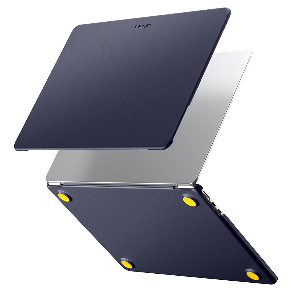 Husă Spigen Nano Pop MacBook Air 13" – Bleumarin (Blueberry Navy) – imagine 1