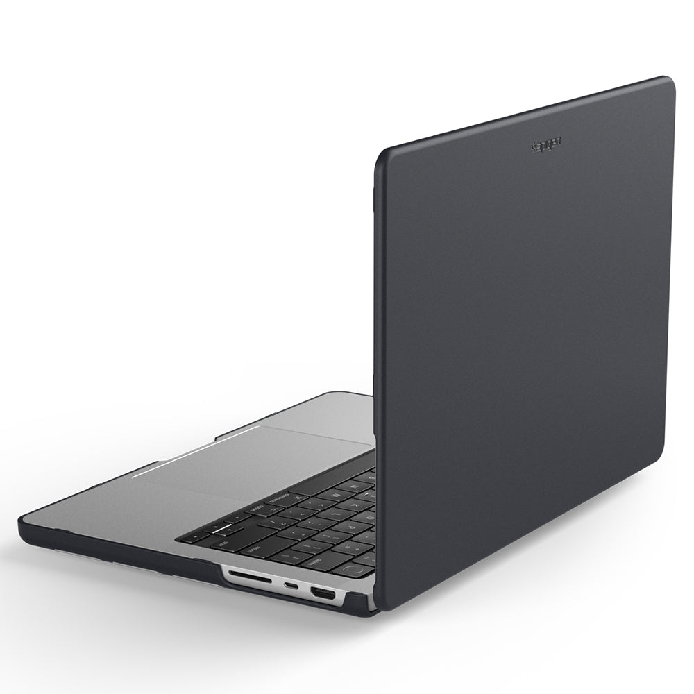 Husă Spigen Nano Pop MacBook Pro 14" – Negru (Black Sesame) – imagine 6
