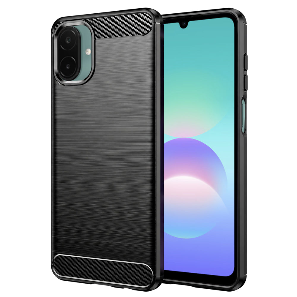 Husă Techsuit Carbon Silicone Galaxy A08 / A07 – imagine 1
