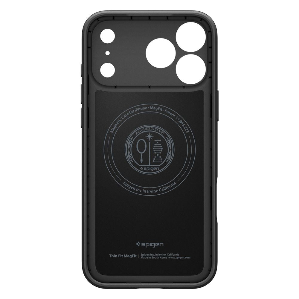 Husă Spigen Thin Fit MagSafe iPhone 18 Pro / 17 Pro – Negru – imagine 3