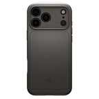 Husă Spigen Thin Fit MagSafe iPhone 18 Pro / 17 Pro – Gunmetal (gri metalic) – imagine 11