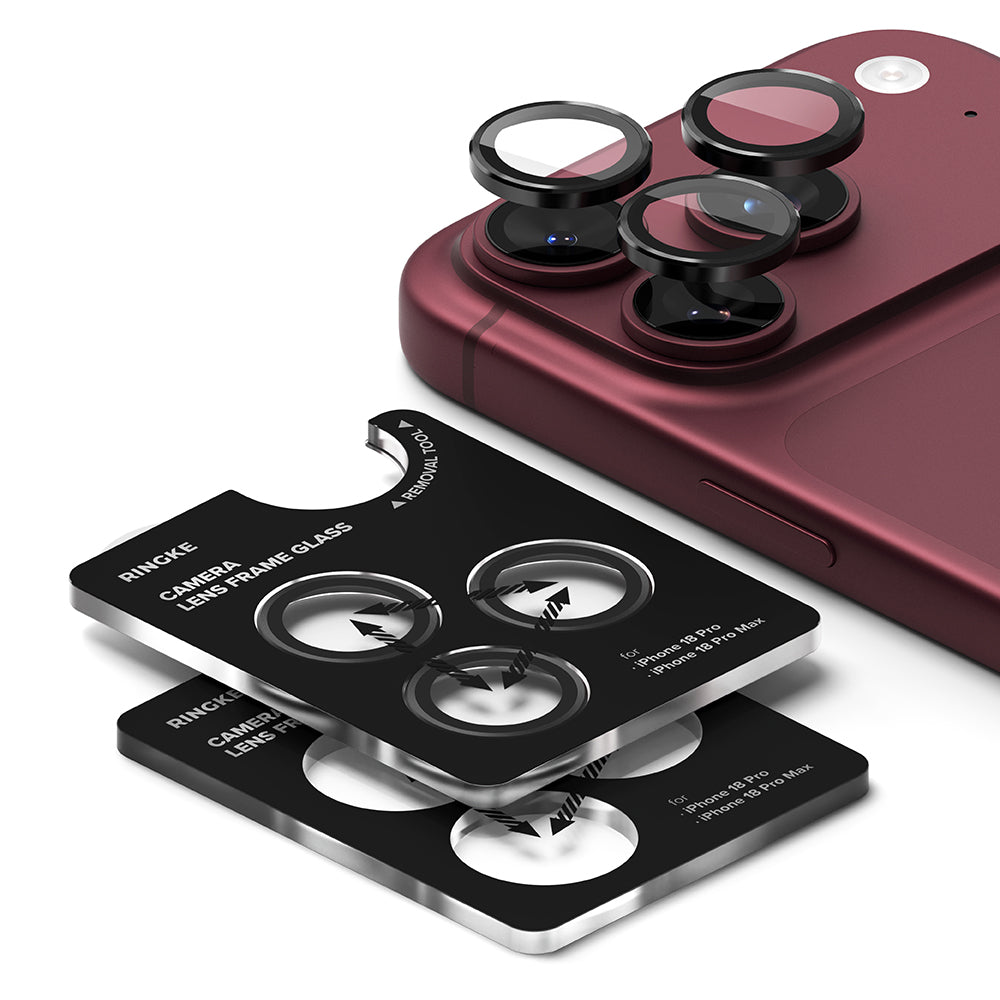 Protecție lentile Ringke Lens Frame iPhone 18 Pro / 18 Pro Max, 2 buc. – imagine 2 din 7