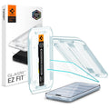 Folie de sticlă Spigen Glas.tR EZ Fit pentru iPhone 18 Pro / 17 Pro / 17 / 16 Pro – imagine 1