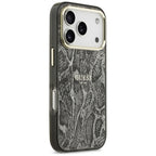 Husă Guess iPhone 17 Pro Max Python Pattern MagSafe, negru – imagine 4
