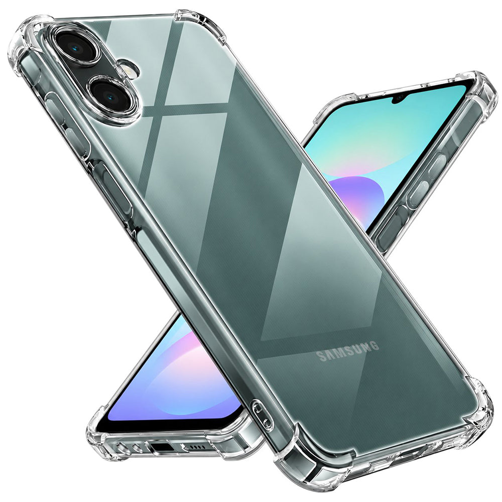 Husă transparentă Techsuit Shockproof Clear Silicone Galaxy A08 / A07 – imagine 1
