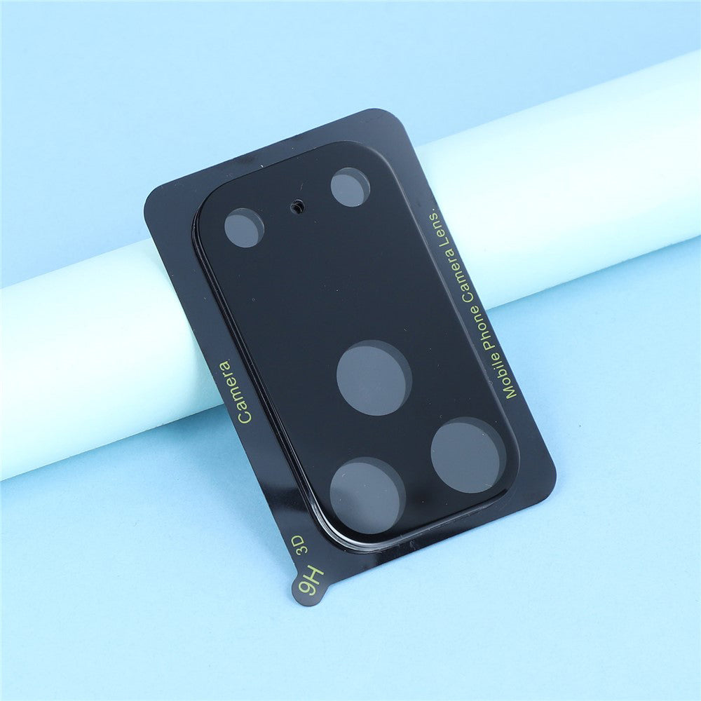 Protecție cameră Techsuit iPhone 18 Pro, sticlă 9H – Negru – imagine 3