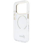Husă Guess iPhone 17 Pro Max IML Script Metal MagSafe, transparent – imagine 6