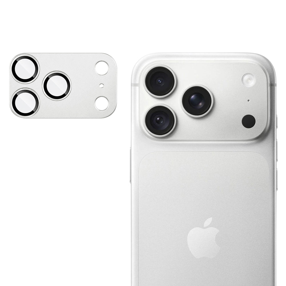 Protecție cameră Techsuit Full Camera Glass iPhone 18 Pro Max – Argintiu – imagine 4 din 9