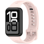Curea Honor Band 11/Band 11 Pro Techsuit W081, silicon, roz pudrat – imagine 1