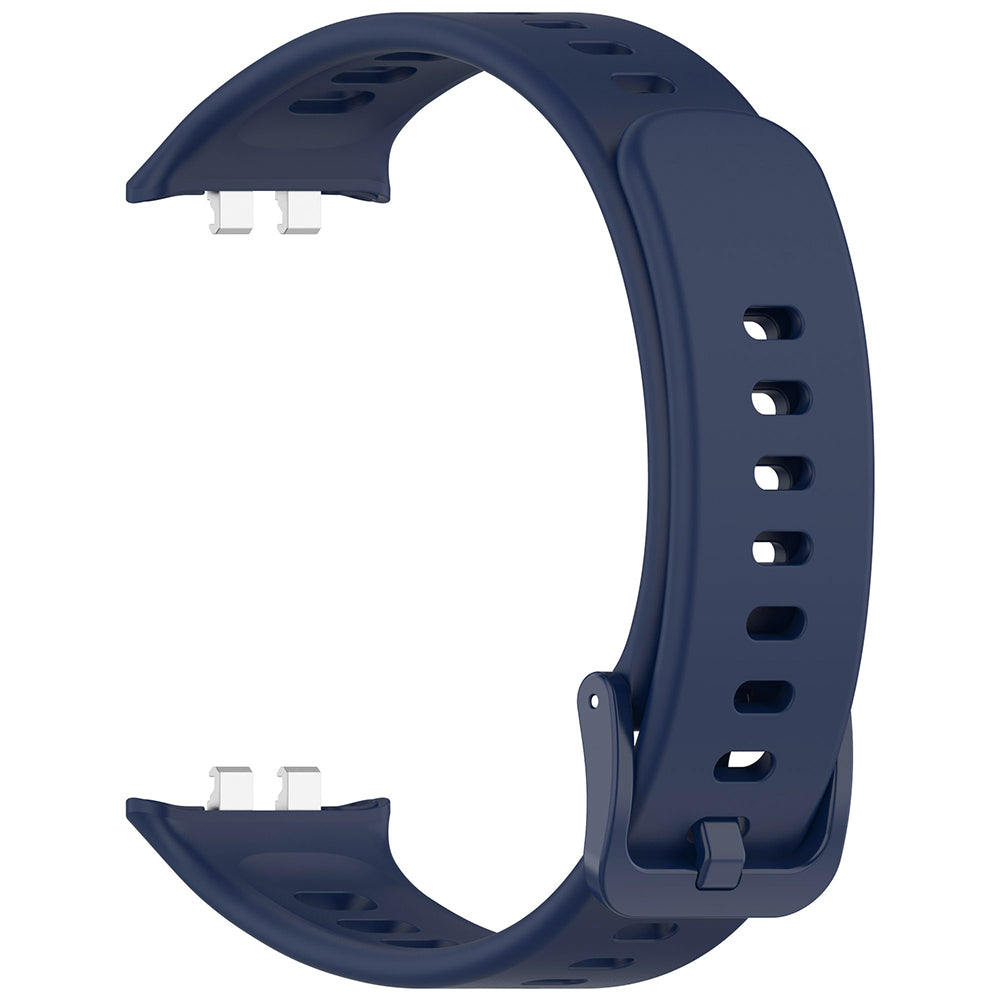 Curea Honor Band 11/Band 11 Pro Techsuit W081, silicon, bleumarin – imagine 2