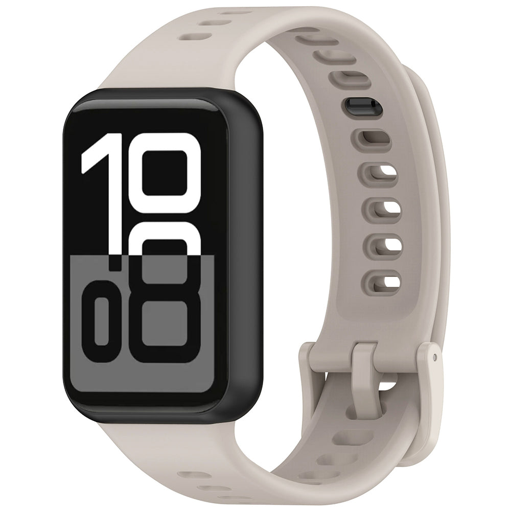 Curea Honor Band 11/Band 11 Pro Techsuit W081, silicon, platină – imagine 1