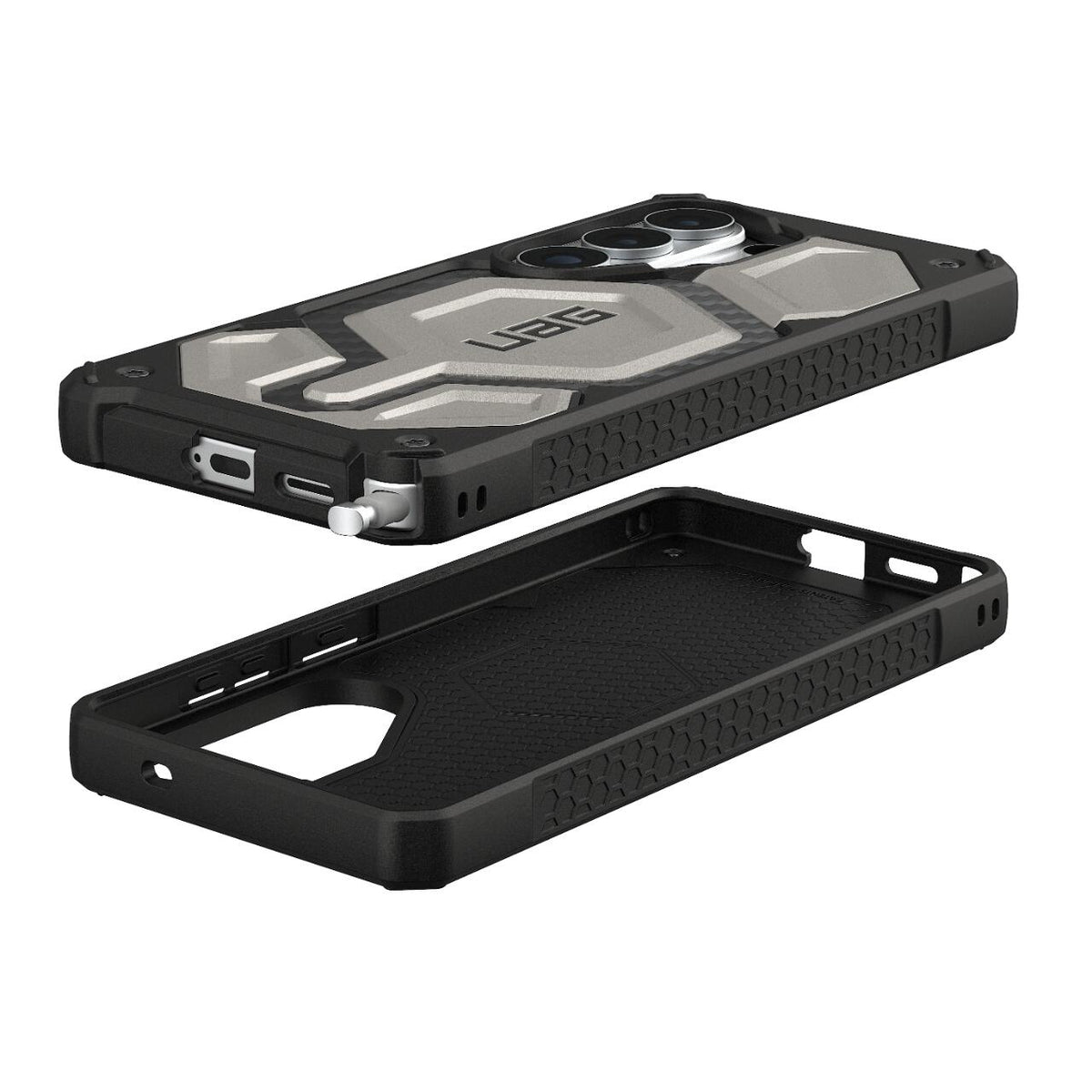 Husă Galaxy S26 Ultra UAG Monarch Pro MagSafe, titanium (gri metalic) – imagine 7