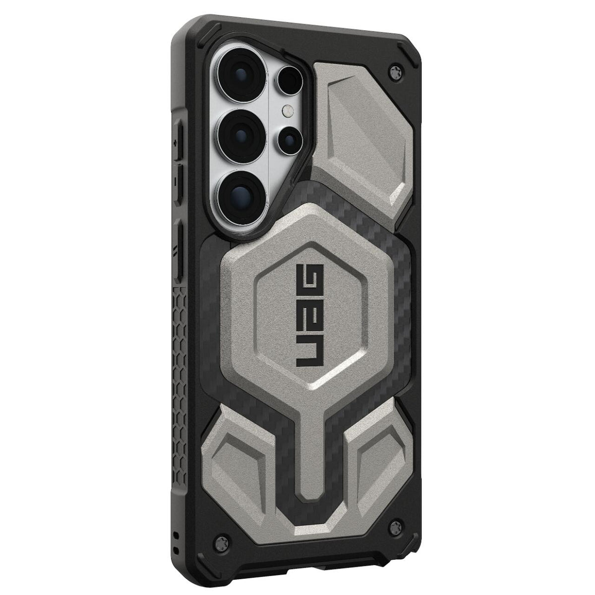 Husă Galaxy S26 Ultra UAG Monarch Pro MagSafe, titanium (gri metalic) – imagine 3