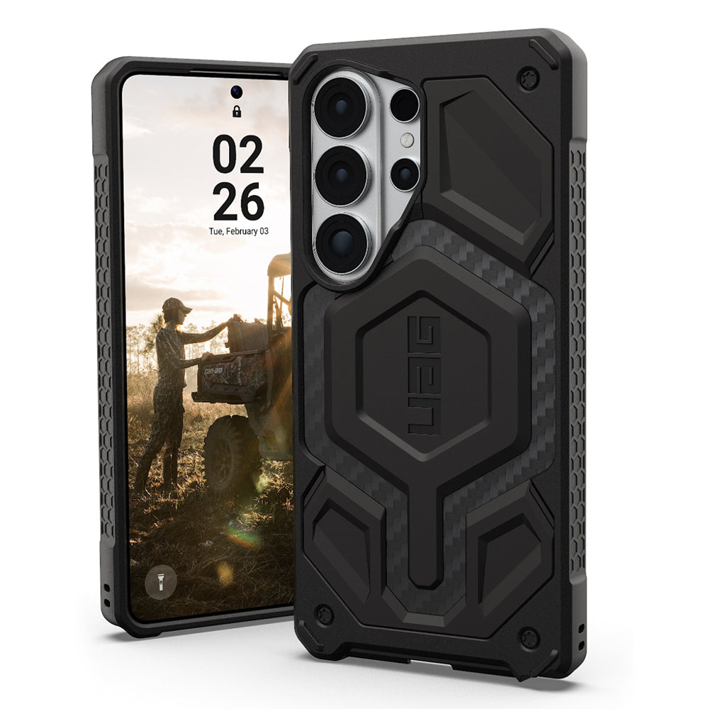 Husă Galaxy S26 Ultra UAG Monarch Pro MagSafe, fibră de carbon – imagine 2