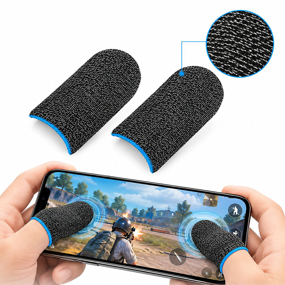Degetare gaming pentru telefon, albastru – Techsuit FS3-03 – imagine 1