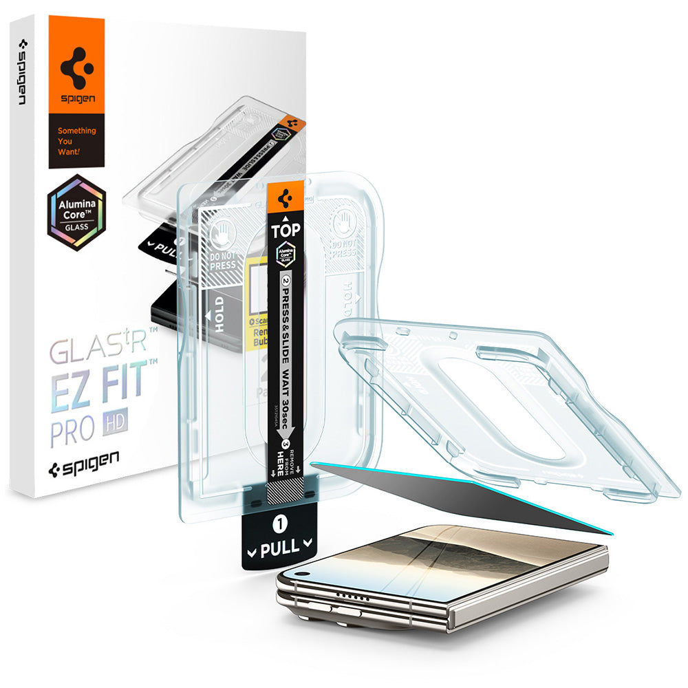 Folie de sticlă privacy Spigen Glas.tR EZ Fit Pro HD pentru iPhone Duo – 1 folie – imagine 1