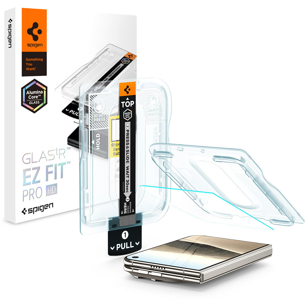 Folie de sticlă Spigen Glas.tR EZ Fit Pro HD pentru iPhone Duo – 1 folie – imagine 1