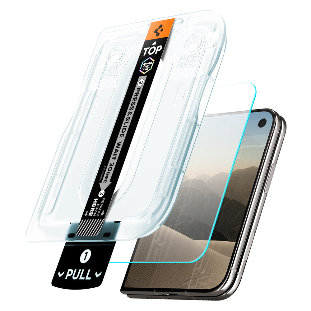 Folie de sticlă Spigen Glas.tR EZ Fit Pro HD pentru iPhone Duo – 1 folie – imagine 2