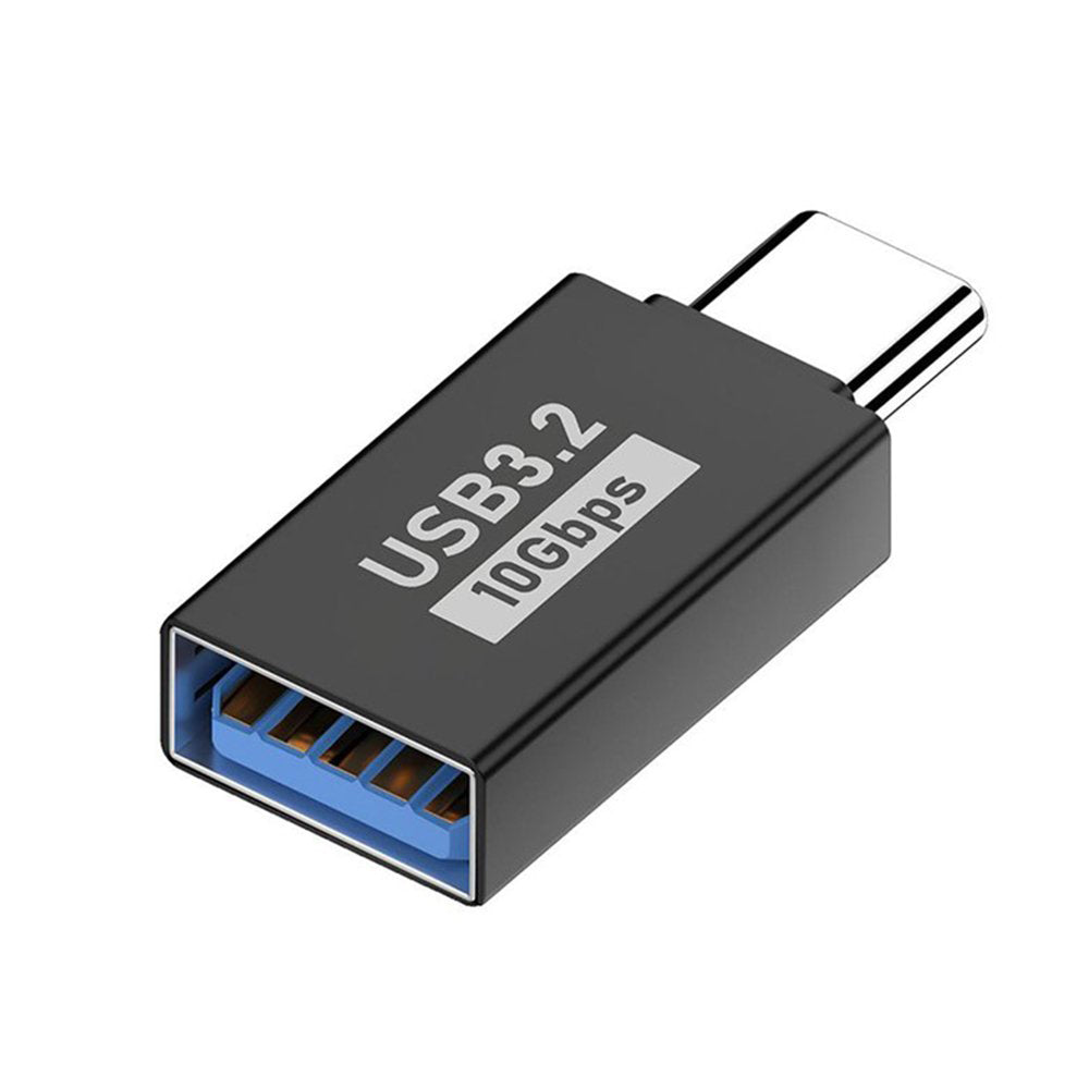 Adaptor OTG USB 3.2 la USB-C, 10 Gbps, negru – Techsuit A14 – imagine 2