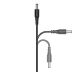 Cablu USB cu 10 capete DC, USB-C, Micro-USB, negru – Techsuit AC21 – imagine 3