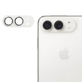 Protecție cameră Techsuit iPhone Duo, sticlă 9H, alb (star white) – imagine 1