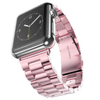 Curea Apple Watch 38 / 40 / 41  Techsuit W036, oțel inoxidabil, roz – imagine 1