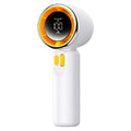 Mini ventilator portabil, 100 trepte, LED, alb – Techsuit Z11 – imagine 1