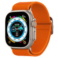 Curea textilă Spigen Lite Fit Ultra Apple Watch 42 / 44 / 45 / 46 / 49 mm – Portocaliu – imagine 1