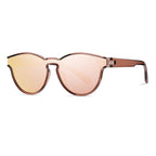 Ochelari de soare polarizați unisex, lentilă unică, TR90 – Techsuit – Șampanie – imagine 2