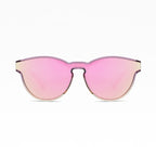 Ochelari de soare polarizați unisex, lentilă unică, TR90 – Techsuit – Mov / galben / roz – imagine 6