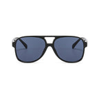 Ochelari soare aviator unisex, UV400 – Techsuit 98061 – Negru / gri – imagine 5