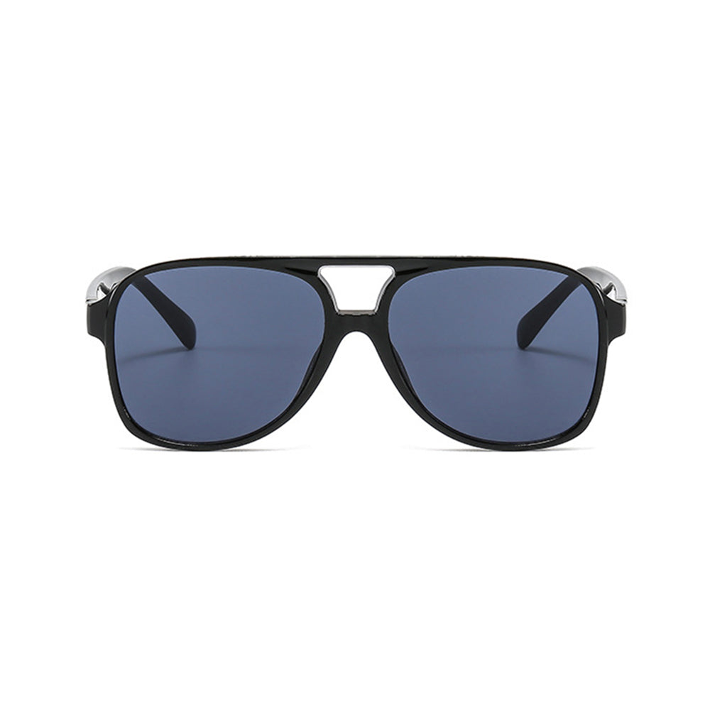 Ochelari soare aviator unisex, UV400 – Techsuit 98061 – Negru / gri – imagine 5