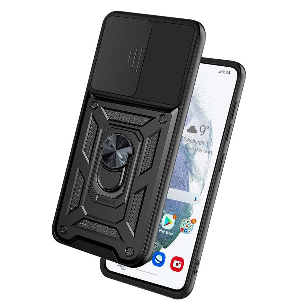 Husă Techsuit CamShield Galaxy S21 FE – Negru – imagine 3