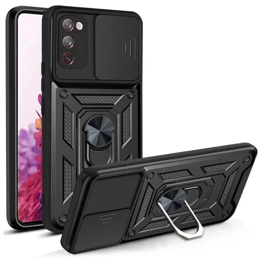 Husă Techsuit CamShield Galaxy S20 FE – Negru – imagine 1