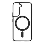 Husă transparentă Techsuit MagSafe Pro Galaxy S22 – Negru – imagine 2