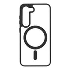 Husă transparentă Techsuit MagSafe Pro Galaxy S23 – Negru – imagine 2