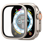 Folie de sticlă Spigen Glas.tR Slim Pro cu ramă metalică Apple Watch Ultra / Ultra 2 / Ultra 3 (49 mm) – imagine 3