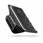 Banderolă sport telefon 4–6,5", neopren, gri / alb – Techsuit TH10 – imagine 1