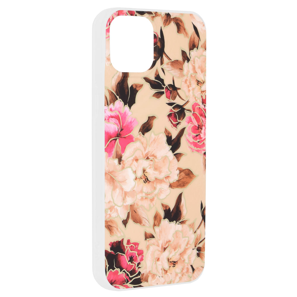 Husă iPhone 15 Plus Techsuit Marble, nude – imagine 2